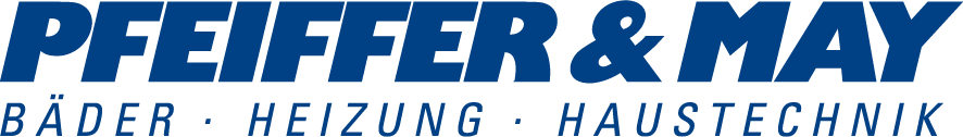 Logo Pfeiffer & May, Bäder Heizung Haustechnik
