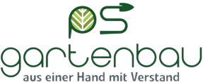 Logo PS Gartenbau, aus einer Hand mit Verstand